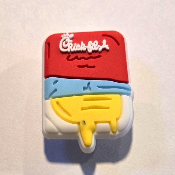 Chick-fil-A® Sauce Packet Croc Charm 🟥🍯 Dipper’s Delight - Picture 1 of 2